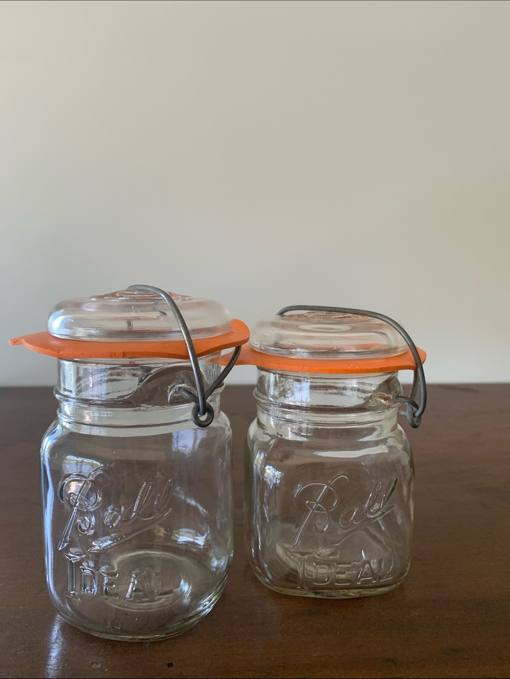 2 Vintage Ball Canning Jars
